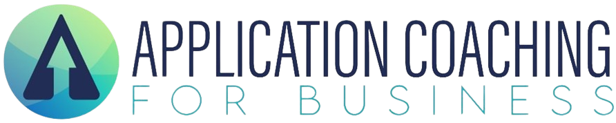 Application Coaching for Business Logo